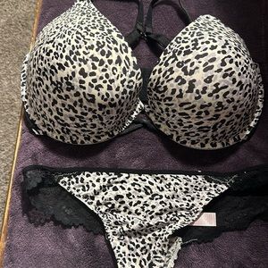 Matching candies bra and panty set